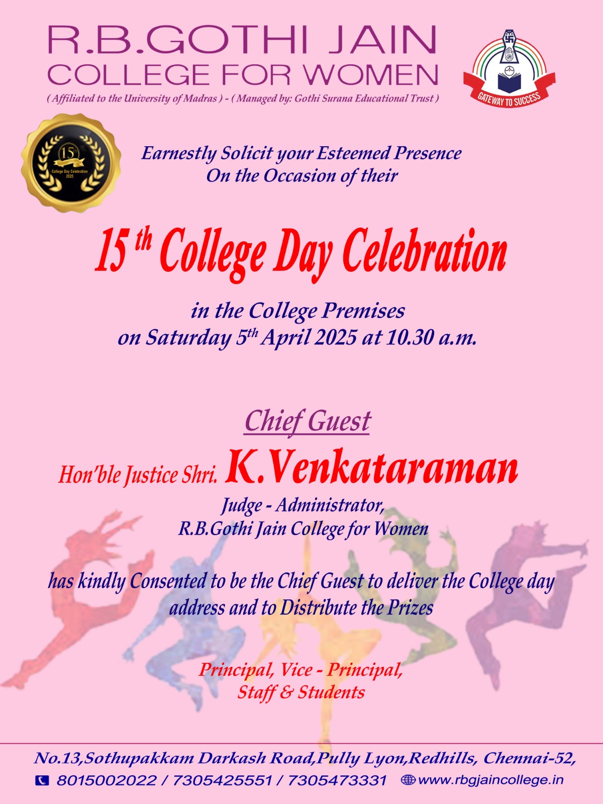 15 TH  COLLEGE DAY CELEBRATION - 2025